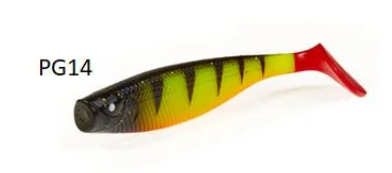 RED TAIL 3D SHAD 5''- PG14, 12,7 CM, 3P PG14