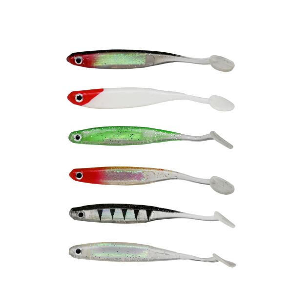 FLADEN GLIMMER SHIMMER MINNOW  10 CM 5P 04