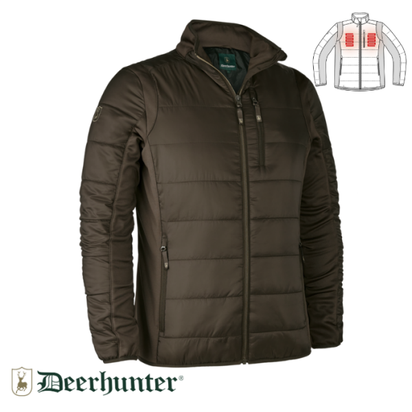 DEERHUNTER Heat Padded Kahverengi Mont 2XL
