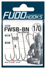 Fudo 6101 Worm SSB Black Nikel Uzun Pala Tırnaklı İğne 1