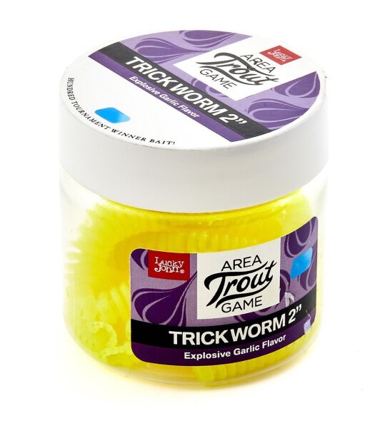 Lucky John Trick Worm 2'' (5 cm) 10p