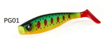 RED TAIL 3D SHAD 3,5''- PG01, 8.9 CM, 5P PG01