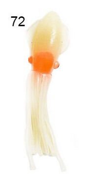 Solid squid 7cm 6pack Turuncu