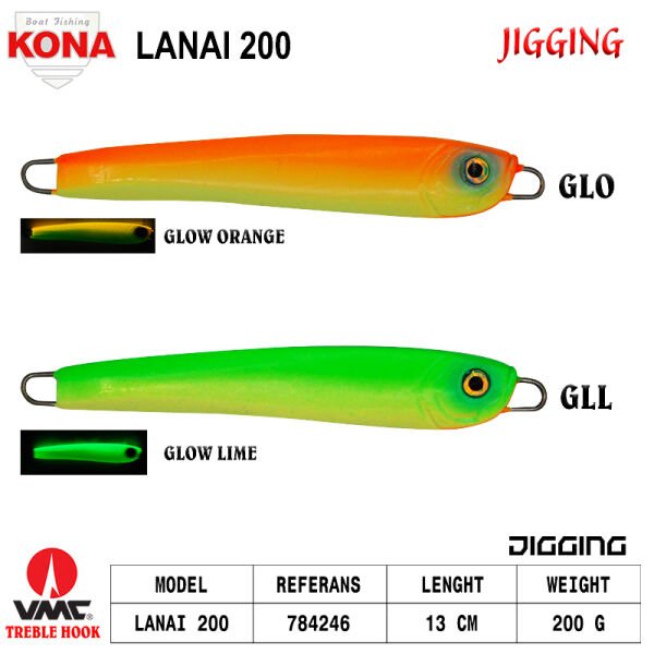 Kona Lanai Jig 200gr