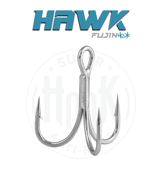 Fujin Hawk Süper Anti-Rust Üçlü Kanca