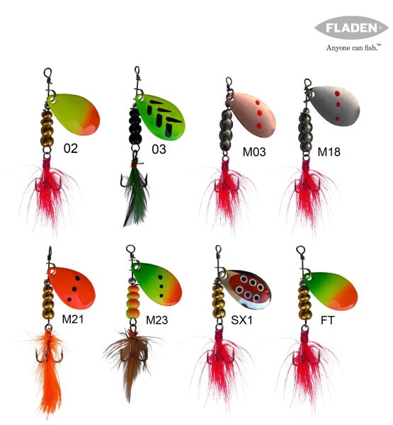 FLADEN ATTRACTA SPINNER DÖNER KAŞIK 6G M18