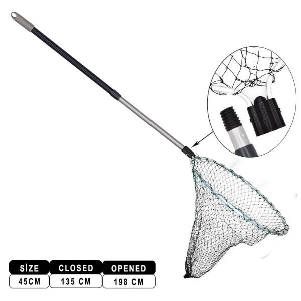 Liman Kepçe Teleskopik Yuvarlak Küçük K-102