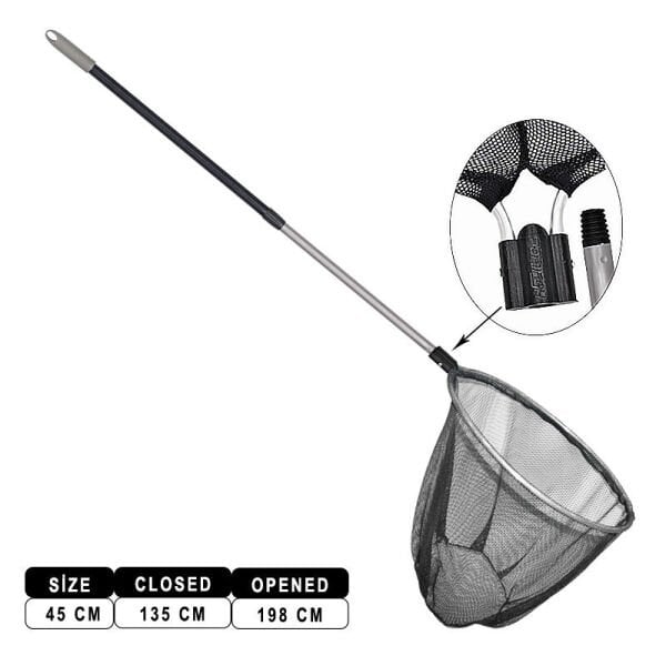 Liman Kepçe Teleskopik Yuvarlak Küçük (Teke) K-101