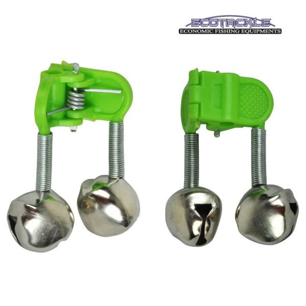 Ecotackle Plastik Maşalı Çiftli Zil 18mm