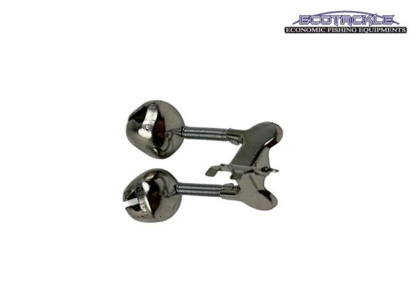 Ecotackle Metal Maşalı Çiftli Zil 18mm
