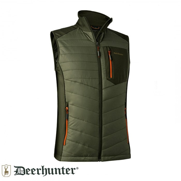 DEERHUNTER Chamois Padded 361 Forest Green Yelek L