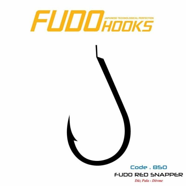 8501 FUDO RED SNAPPER #1 BLACK NIKEL 13P