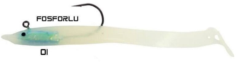 Fladen Portland Eel 10G 10 cm Zokali Silikon Yem 3P 01