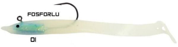 Fladen Portland Eel 10G 10 cm Zokali Silikon Yem 3P 01
