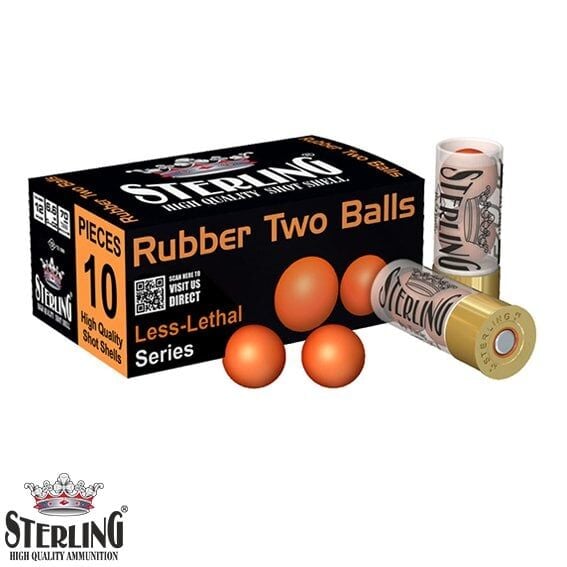 STERLING 12 Cal. Rubber 2 Top Kauçuk Fişek