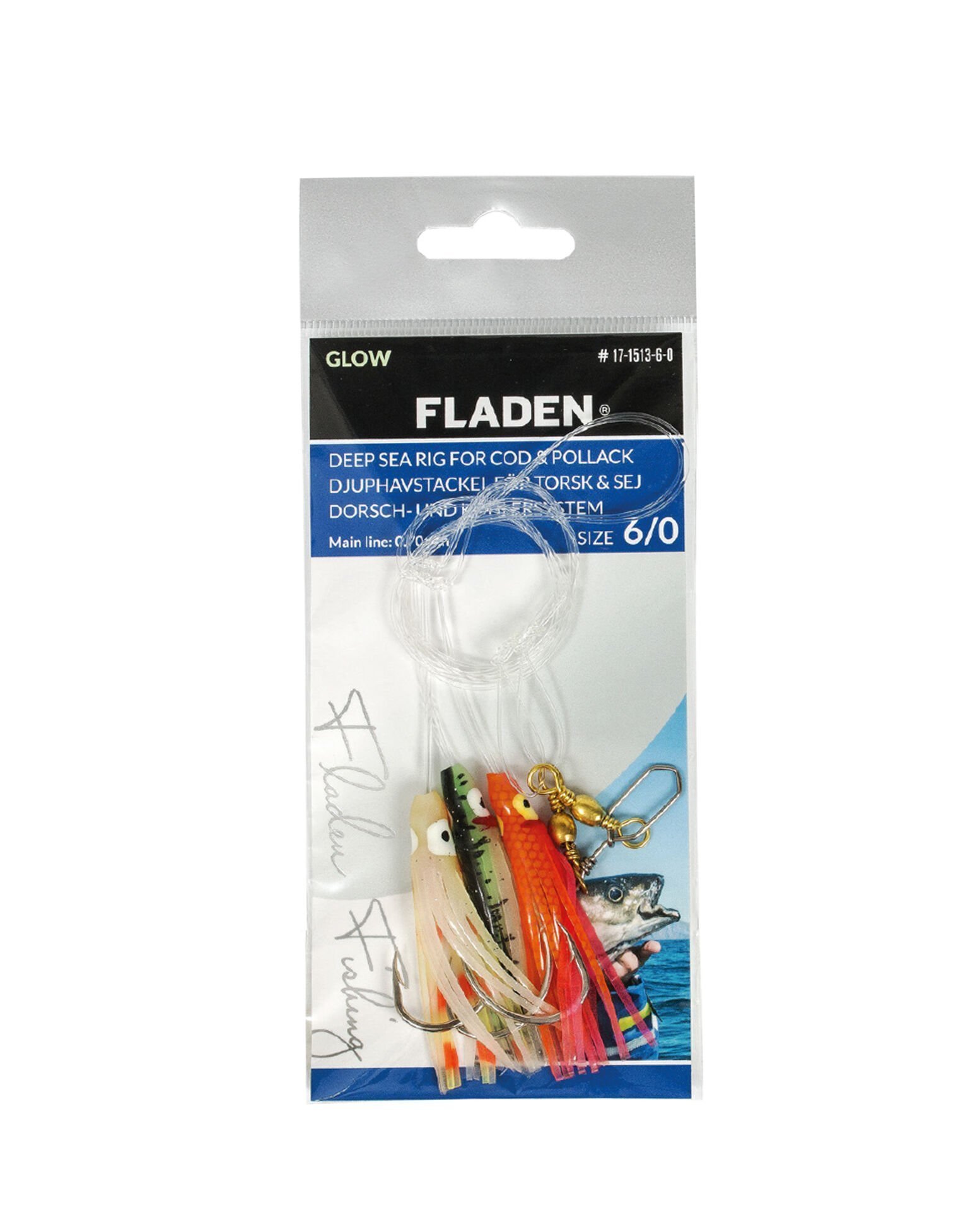 FLADEN SABIKI OCTOPUS 2/0 60MM