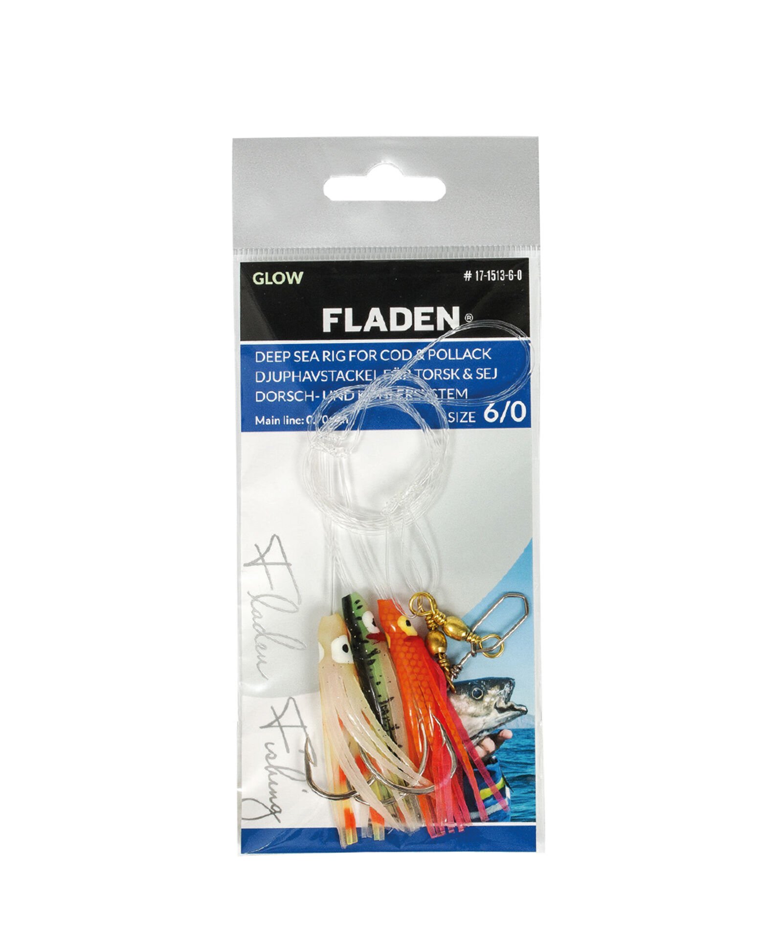 FLADEN SABIKI OCTOPUS 2/0 60MM