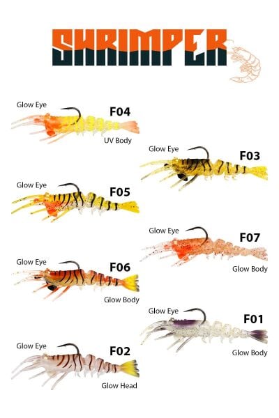 Fujin Shrimper 75mm 8.5gr Silikon Karides