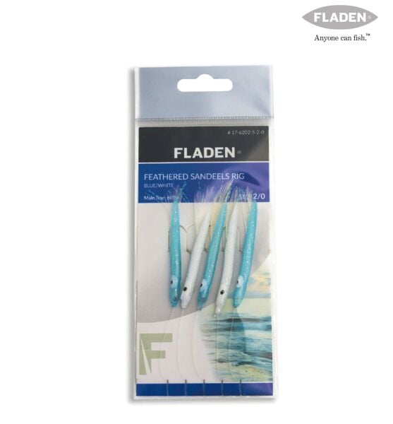 FLADEN SABIKI FEATHERED  BLUE/WHİTE 2/0 5K