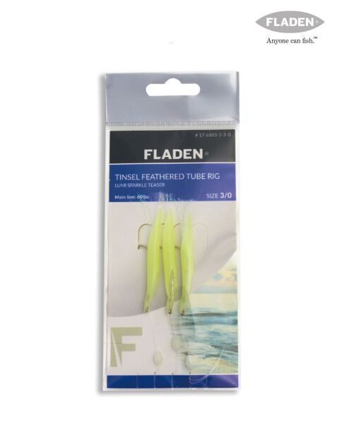 FLADEN SABIKI TINSEL FEATHERED TUBE LUMİ 3/0 3K