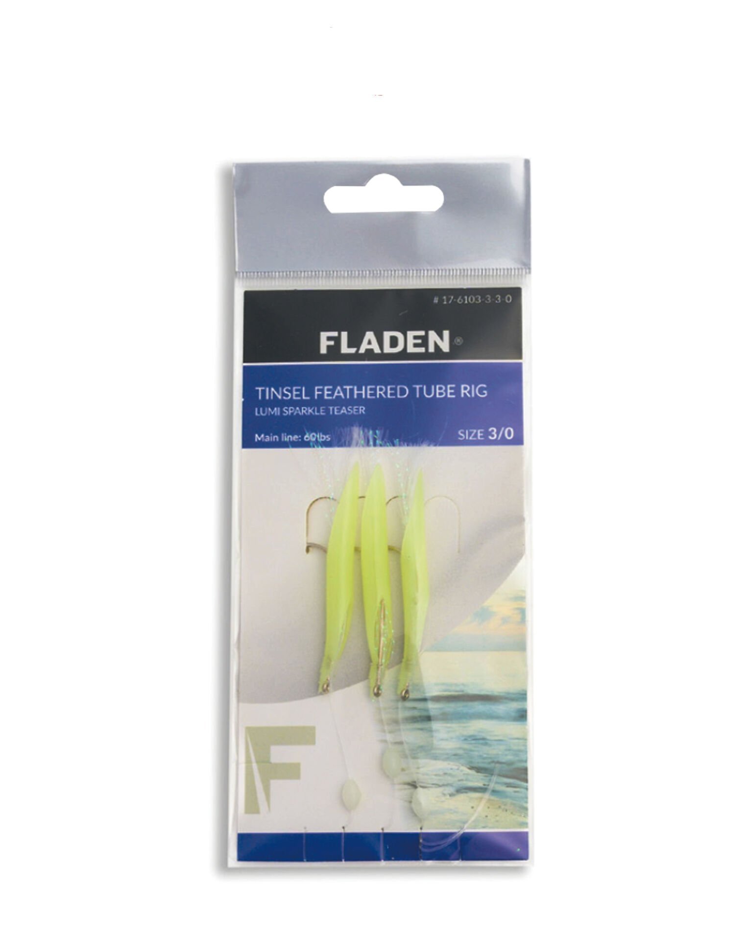 FLADEN SABIKI TINSEL FEATHERED TUBE LUMİ 3/0 3K