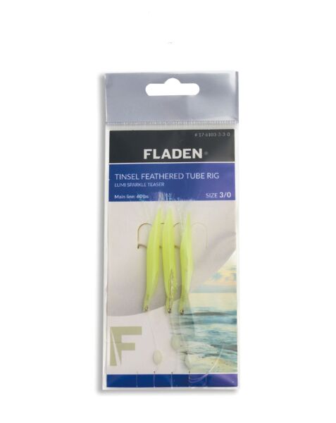 FLADEN SABIKI TINSEL FEATHERED TUBE LUMİ 3/0 3K