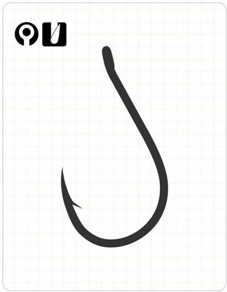 1101 CHINU W/RING #3/0 BLACK NIKEL 5P