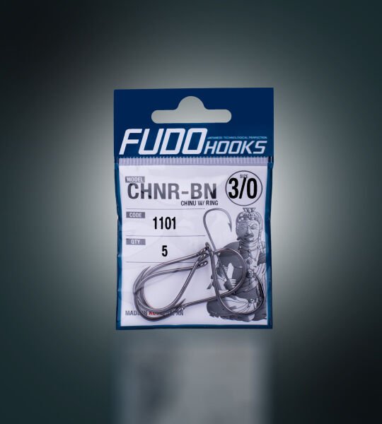 1101 CHINU W/RING #3/0 BLACK NIKEL 5P