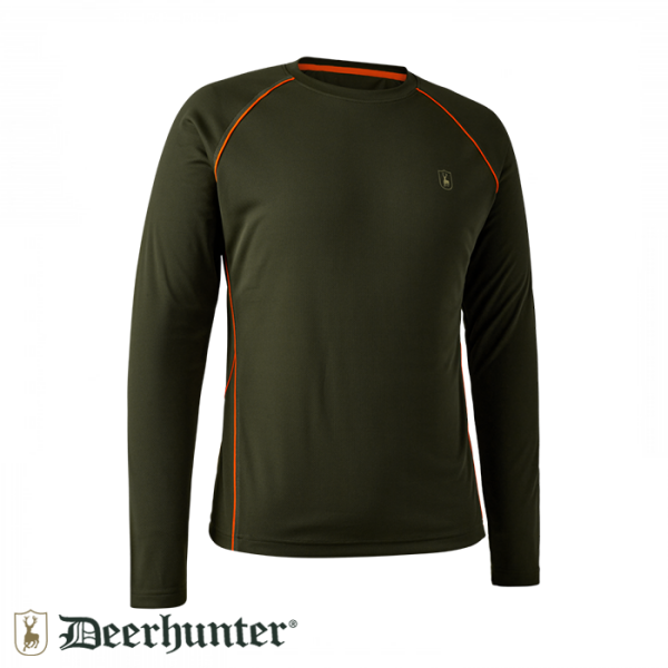 DEERHUNTER Chamois Uzun Kollu Tişört 361 Yeşil XL