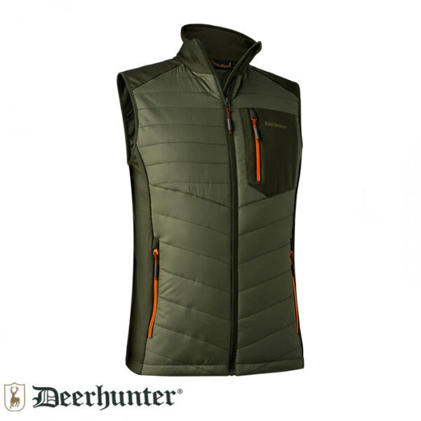 DEERHUNTER Chamois Padded Forest Green Yelek XL