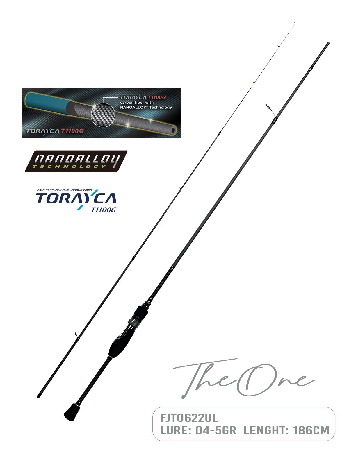 Fujin Fujin TheOne 186cm 04-5gr LRF Kamışı 622UL