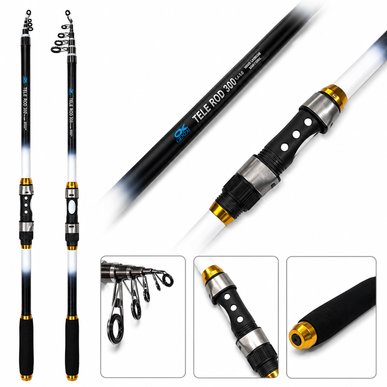 KAMIŞ TELE ROD  70-150 GR  300 CM