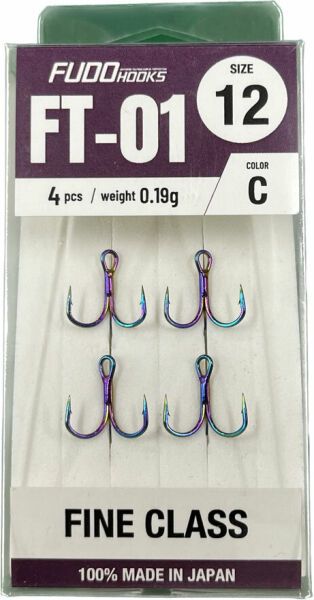 2239 FUDO TREBLE FINE CLASS #12 RENKLİ 4P