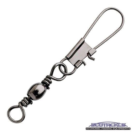 Ecotackle Black Nikel Kilitli Klips Grosa 144p 8