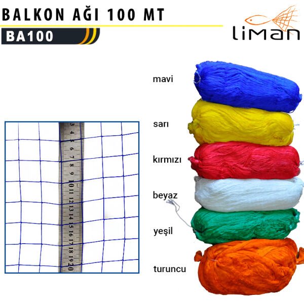 BALKON AĞI 100 MT
