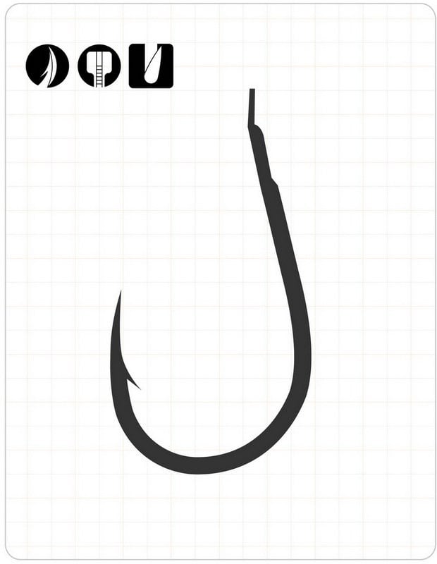 Fudo 0001 Delta Chinu Tırtıklı Pala Black Nikel İğne 8