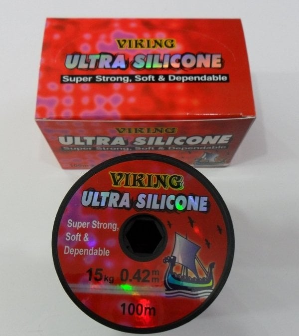 VIKING ULTRA SILICONE MİSİNA 100 MT No:0,37 / Test Kg:  12,5