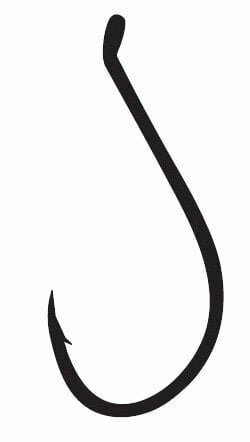 6301 FUDO BEAK #2/0 BLACK NIKEL 7P