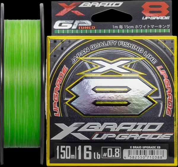 YGK X006 UPGRADE PE X8 150M 11.34KG 0.185