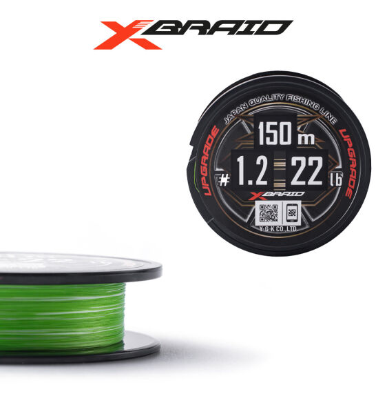 YGK X006 UPGRADE PE X8 150M 11.34KG 0.185