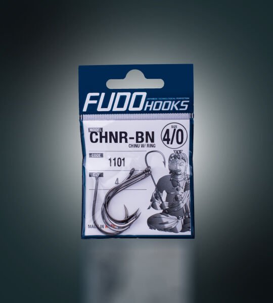 1101 CHINU W/RING #4/0 BLACK NIKEL 4P