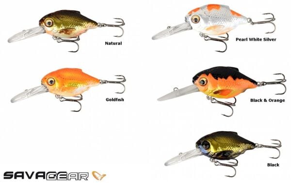 Savage gear 3D Crucian Crank 6,4 cm 23 gr SF DR Sahte Balık