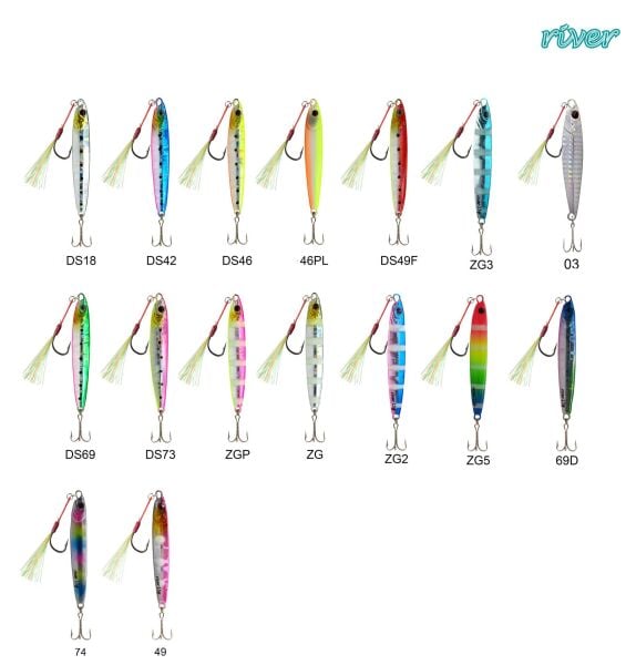River Alfred Jig 15G 6.8Cm DS49F