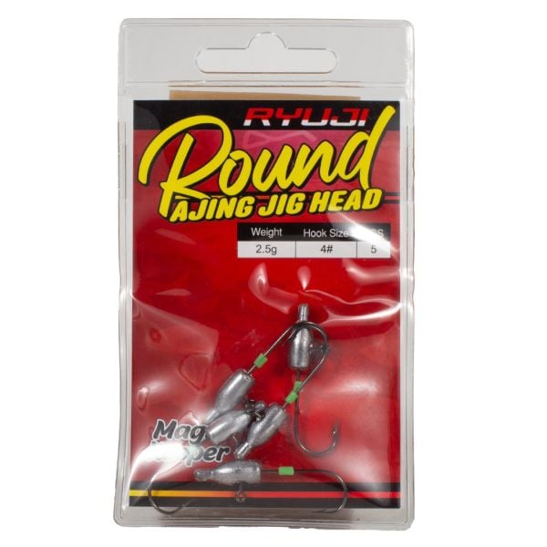 RYUJI ROUND AJING JIG HEAD #8 0,8GR