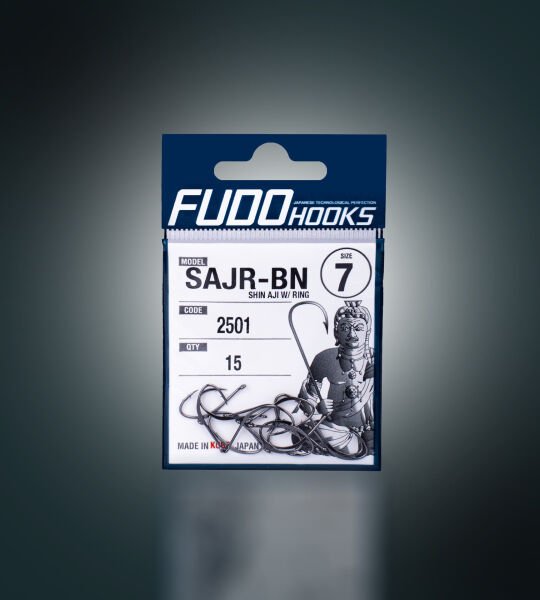 2501 SHIN-AJI W/ RING #7 BLACK NIKEL 13P