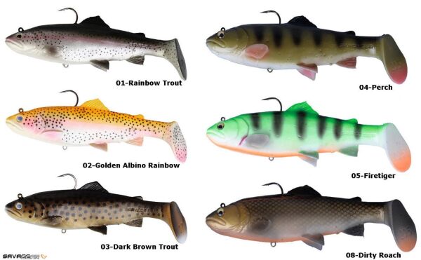 Savage gear 3D Trout Rattle Shad 12.5 cm 35 gr Sahte Balık