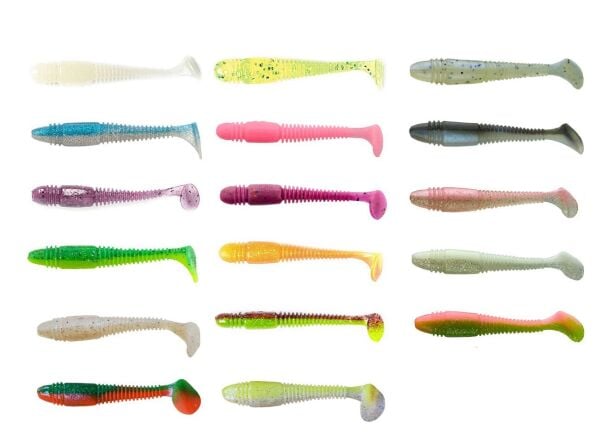 Lucky John Tioga Fat 3.9'' (9.91 cm) 5P Silikon Yem