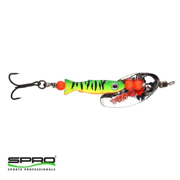 SPRO Larva Inline Spin 5,5CM 5,0G Firetiger