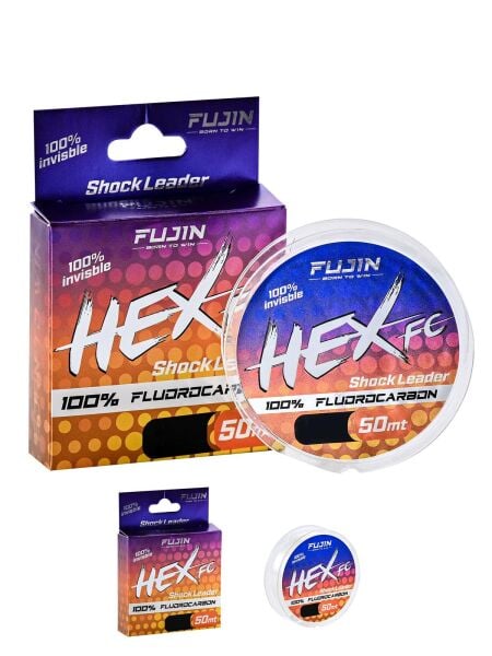 Fujin Hex %100 FC Leader 50mt Misina