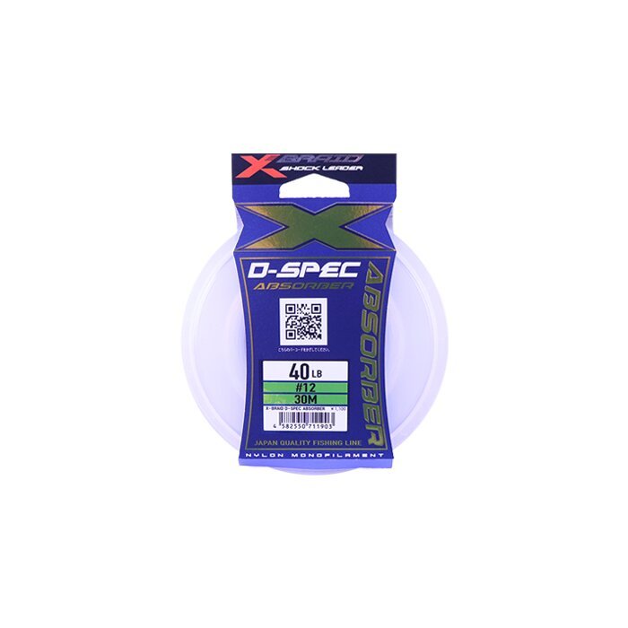 YGK X027 ABSORBER D-SPEC NYLON 30M 18.14KG 0.57